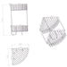 Eastbrook Double Corner Shower Basket - Chrome - Shower