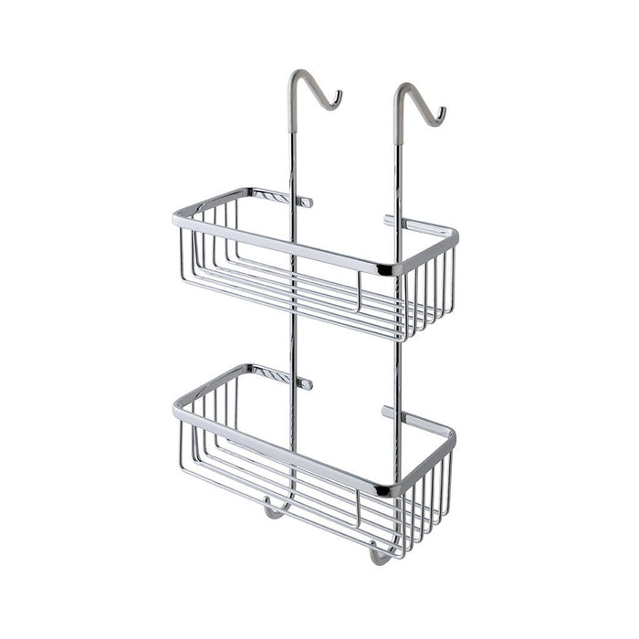 Eastbrook Double Hanging Shower Basket - Chrome - Shower