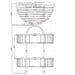 Eastbrook Double Shower Basket - Chrome - Shower Baskets