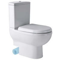 Eastbrook Dura Back to Wall Close Coupled Toilet
