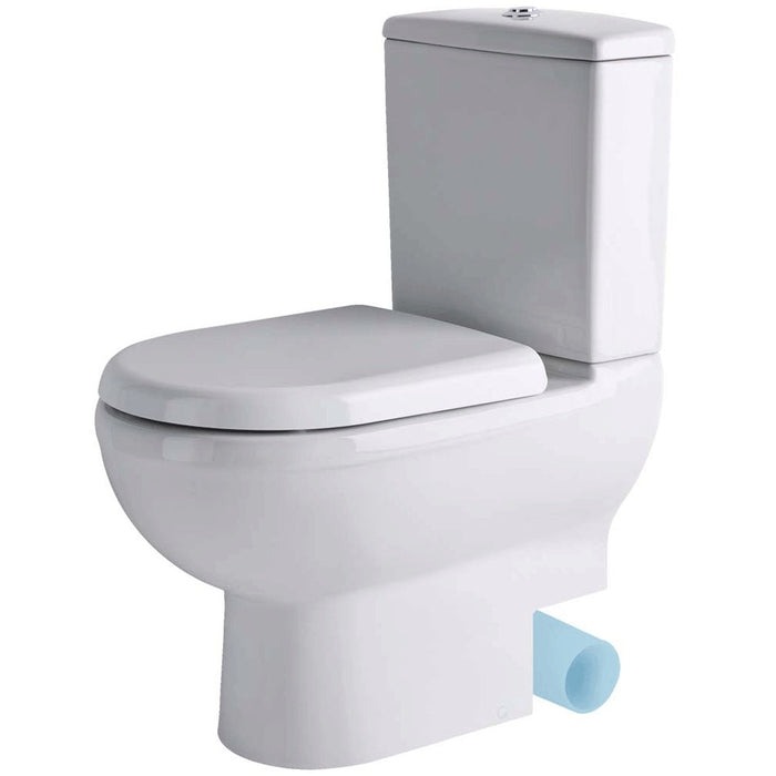 Eastbrook Dura Back to Wall Close Coupled Toilet