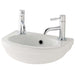 Eastbrook Dura Cloakroom Wall Hung Basin - White - 360mm