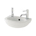 Eastbrook Dura Cloakroom Wall Hung Basin - White - 450mm