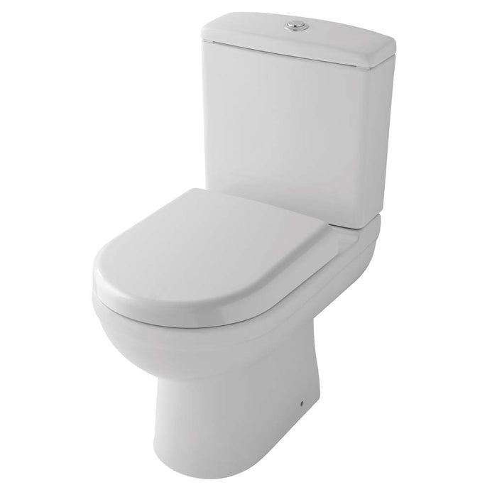 Eastbrook Dura Close Coupled Toilet With Cistern And Seat