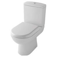 Eastbrook Dura Rimless Close Coupled Toilet With Cistern