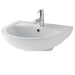 Eastbrook Dura Wall Hung Basin - White - 450mm / 2 - Wall