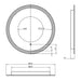 Eastbrook Ellera Round Illuminated Mirror - Illuminated