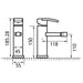 Eastbrook Estorick Mono Bidet Mixer Tap With Click Waste