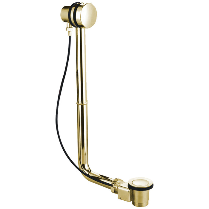 Eastbrook Exposed Bath Pop Up Waste - Brushed Brass - Bath