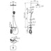 Eastbrook Exposed Thermostatic Shelf Shower Set - Shower