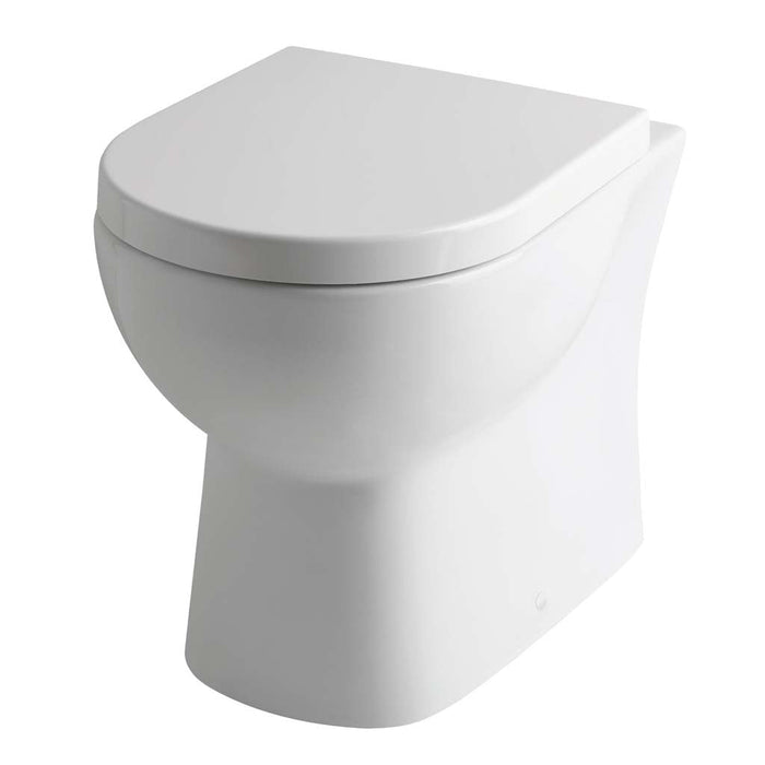 Eastbrook Farringdon Rimless Back To Wall Toilet With Soft