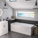 Eastbrook Fitzroy Rectangular Single Ended Bath - 1700mm x