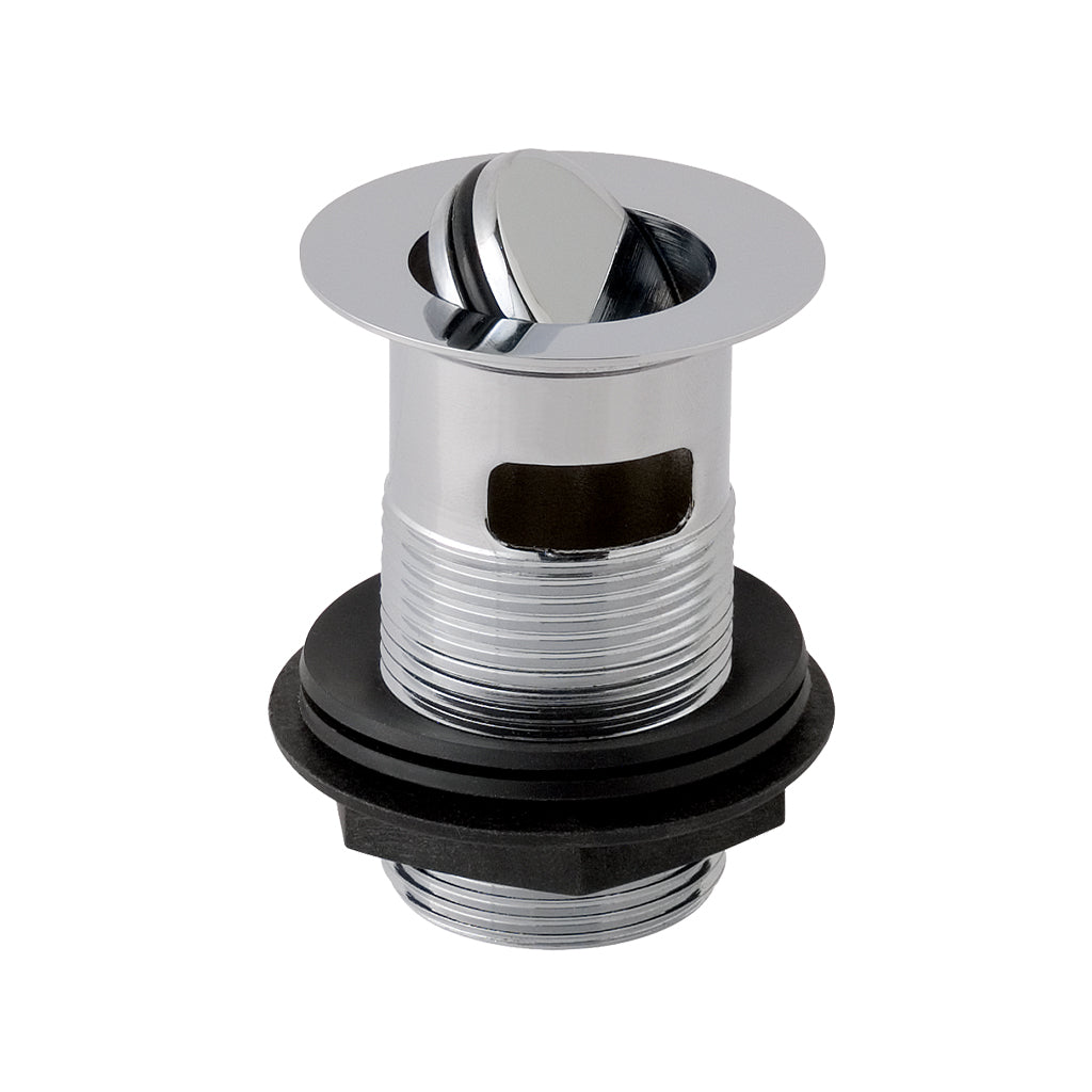 Eastbrook Flip Top Slotted Basin Waste - Chrome — Bathroom Outlet