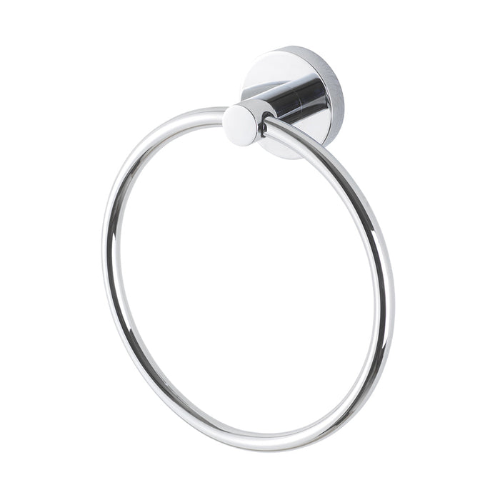 Eastbrook Genoa Metal Towel Ring - Chrome - Towel Rings