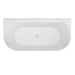 Eastbrook Grafton D Shaped Double Ended Bath - 1650mm X