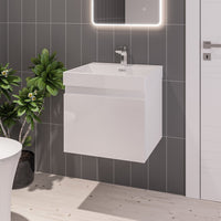 Eastbrook Gravina 1 Drawer Wall Hung Vanity Unit With Basin