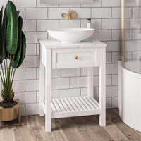 Eastbrook Hardwick 1 Drawer Floor Standing Washstand