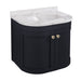 Eastbrook Hardwick 2 Door Curved Wall Hung Vanity Unit