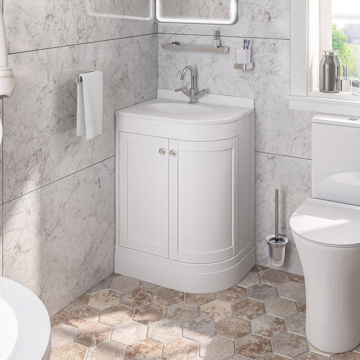 Eastbrook Hardwick 2 Door Floorstanding Vanity Unit