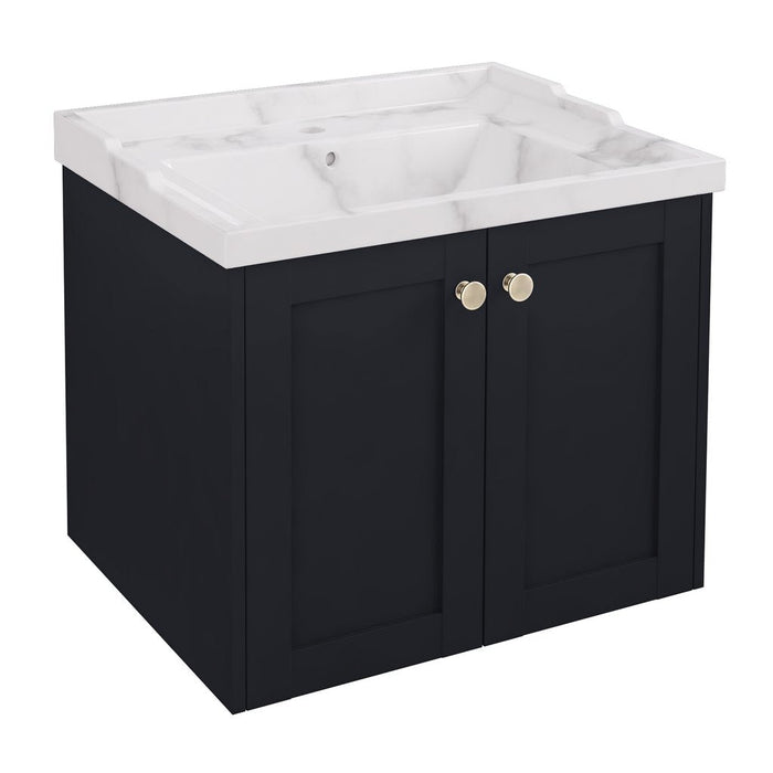 Eastbrook Hardwick 2 Door Wall Hung Vanity Unit With Quartz