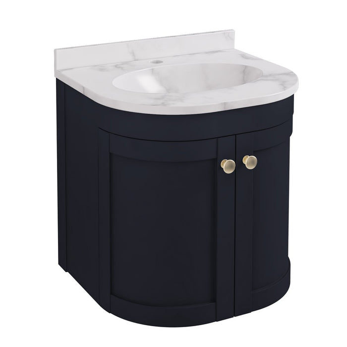 Eastbrook Hardwick 2 Door Wall Hung Vanity Unit With Quartz