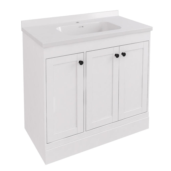 Eastbrook Hardwick 3 Door Floorstanding Vanity Unit