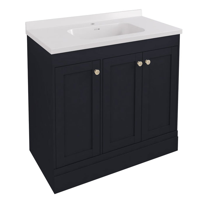 Eastbrook Hardwick 3 Door Floorstanding Vanity Unit