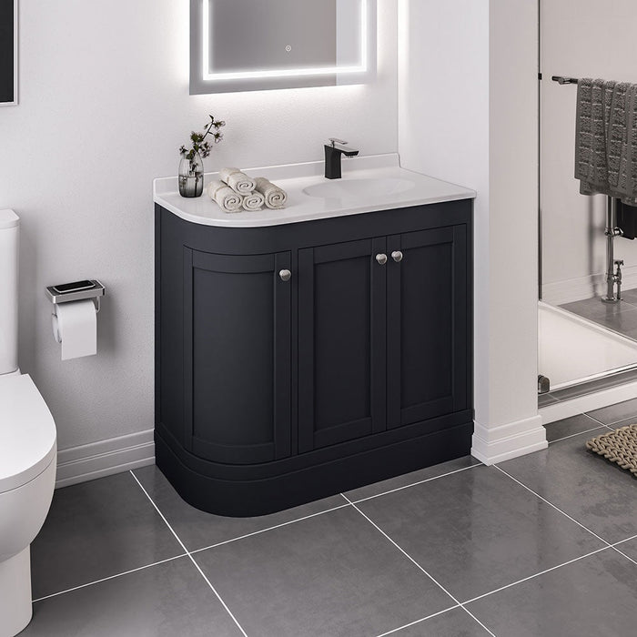 Eastbrook Hardwick 3 Door Floorstanding Vanity Unit
