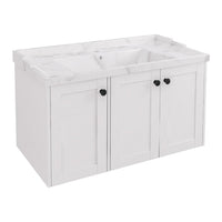 Eastbrook Hardwick 3 Door Wall Hung Vanity Unit