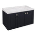 Eastbrook Hardwick 3 Door Wall Hung Vanity Unit With Quartz