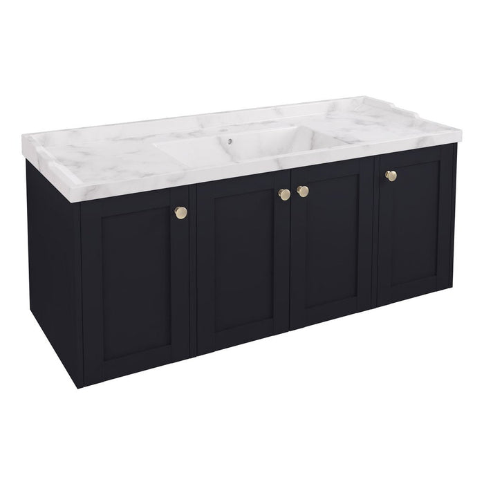 Eastbrook Hardwick 4 Door Wall Hung Vanity Unit With Quartz