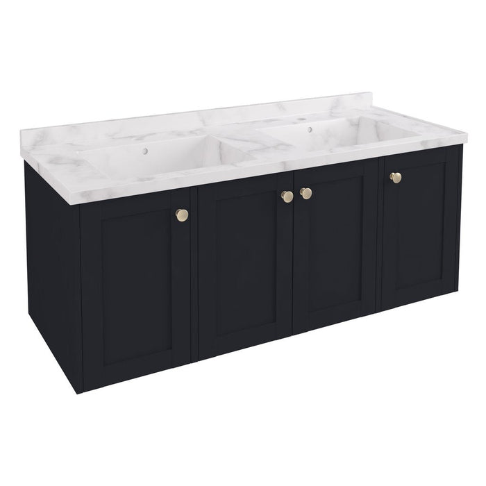 Eastbrook Hardwick 4 Door Wall Hung Vanity Unit With Quartz