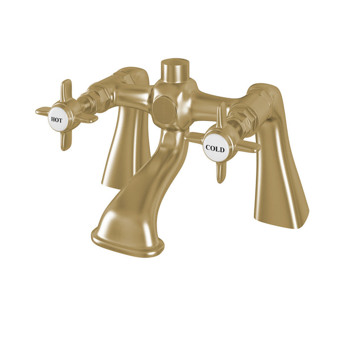 Eastbrook Haymarket Bath Filler Tap - Brushed Brass - Bath