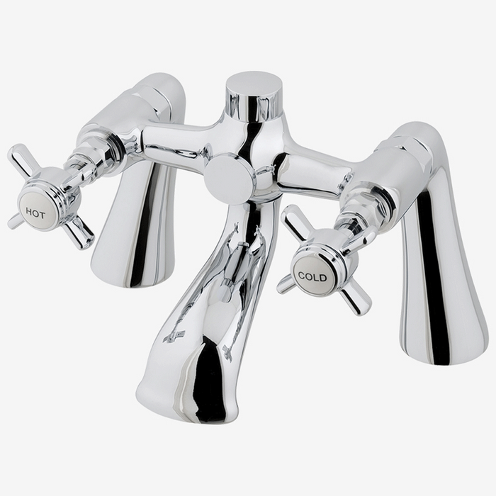 Eastbrook Haymarket Bath Filler Tap - Chrome - Bath Filler