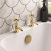 Eastbrook Haymarket Luxury Bath Pillar Taps - Bath Pillar