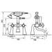 Eastbrook Haymarket Luxury Bath Shower Mixer Tap