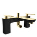 Eastbrook Helston Bath Shower Mixer Tap With Kit - Matt