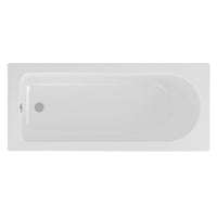 Eastbrook Henbury Single Ended Bath With Twin Grips - White