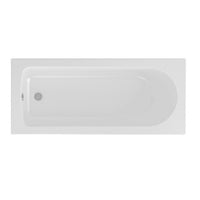Eastbrook Henbury Single Ended Bath - White - 1500mm x
