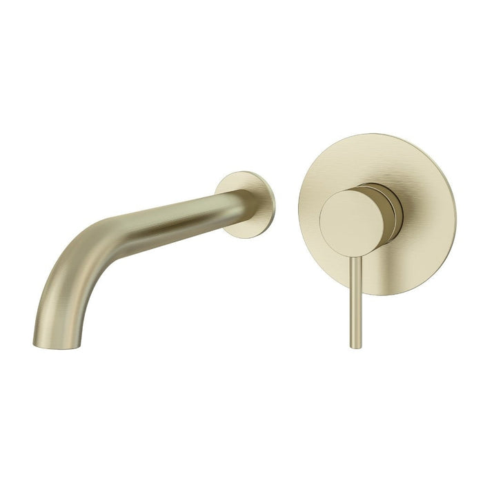 Eastbrook Heyford Wall Mounted Basin Mixer Tap - Brushed