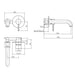 Eastbrook Heyford Wall Mounted Bath Filler Tap - Bath