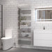 Eastbrook Hurley Straight Designer Heated Towel Rail Chrome