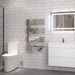 Eastbrook Hurley Straight Designer Heated Towel Rail Chrome