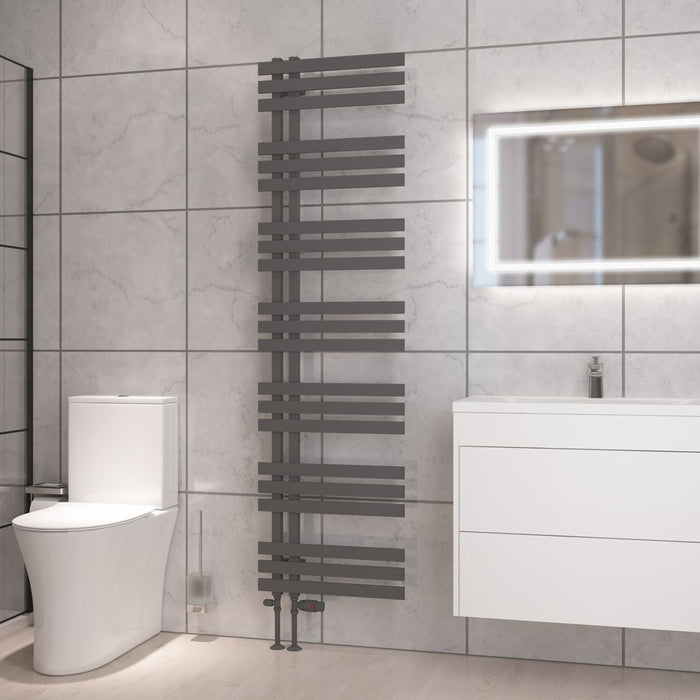 Eastbrook Hurley Straight Designer Heated Towel Rail Matt