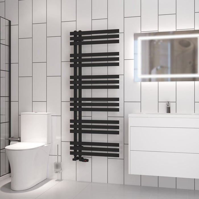 Eastbrook Hurley Straight Designer Heated Towel Rail Matt