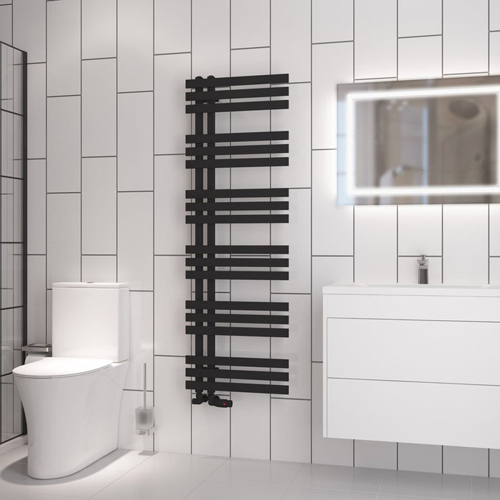 Eastbrook Hurley Straight Designer Heated Towel Rail Matt