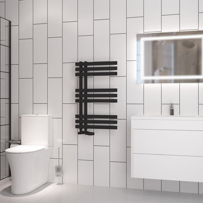 Eastbrook Hurley Straight Designer Heated Towel Rail Matt