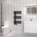 Eastbrook Hurley Straight Designer Heated Towel Rail Matt