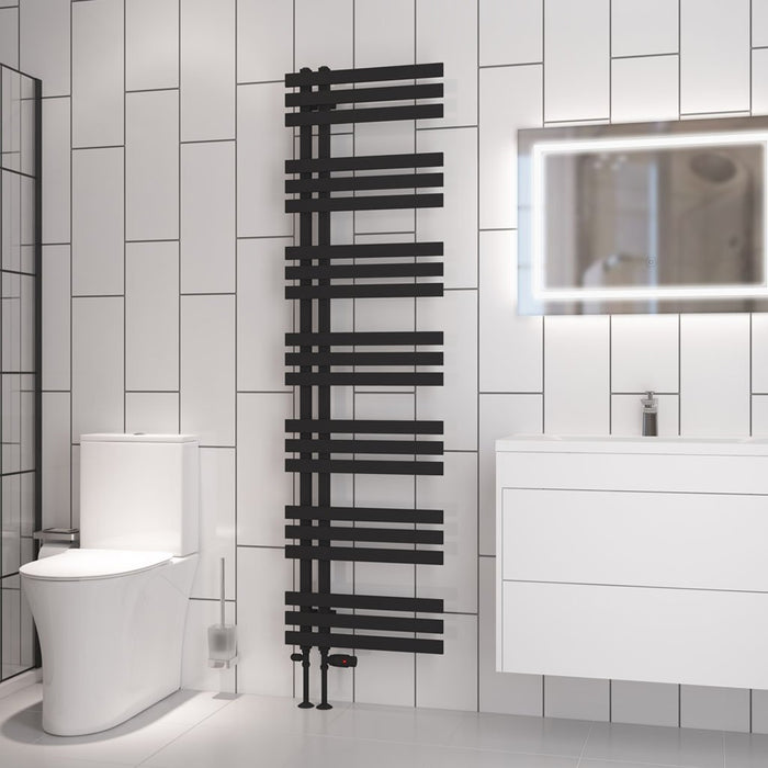 Eastbrook Hurley Straight Designer Heated Towel Rail Matt