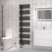 Eastbrook Hurley Straight Designer Heated Towel Rail Matt